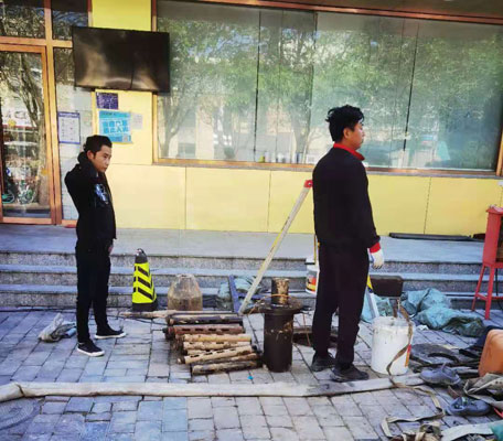 盐山马路顶管施工